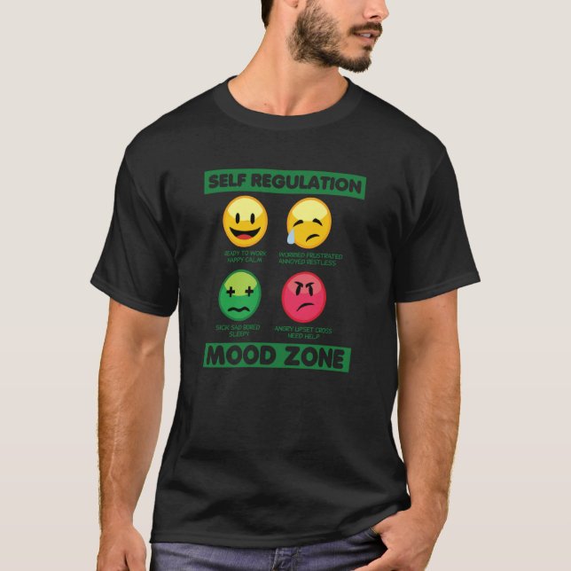 Self Regulation Mood Zone Occupational Therapy The T-Shirt (Vorderseite)