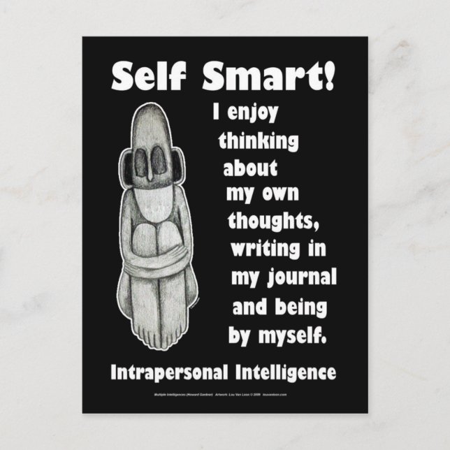Self Smart - Erstellen eines Journals Postkarte (Vorderseite)