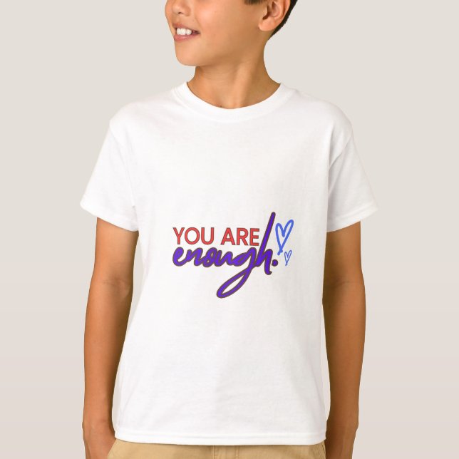 Self-Worth-Statement-Shirt T-Shirt (Vorderseite)