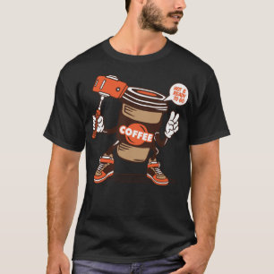 Selfbe heiße Kaffeetasse zum Mitnehmen T-Shirt