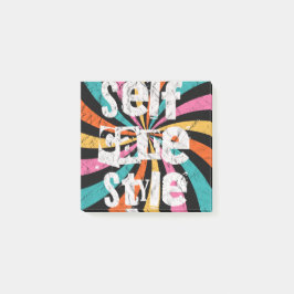 selfcare style, mental health matters post-it klebezettel