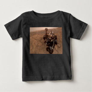 Selfie der Mars Neugier Roter Marsch Landschaft Baby T-shirt