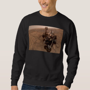 Selfie der Mars Neugier Roter Marsch Landschaft Sweatshirt