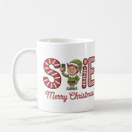 sELFie Frohe Weihnachten Kaffeetasse