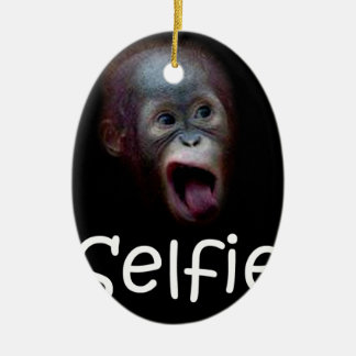 Selfie Keramikornament