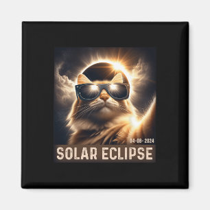 Selfie mit Solar 2024 Eclipse Tragen Gl Magnet