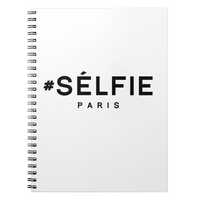 SELFIE PARIS NOTIZBLOCK (Vorderseite)