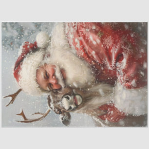 Selfie Santa Seidenpapier
