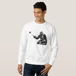 Selfie-Stick Herren Sweatshirt