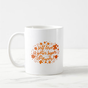 SELFVLOVE IST IHR SUPER-POWER KAFFEETASSE