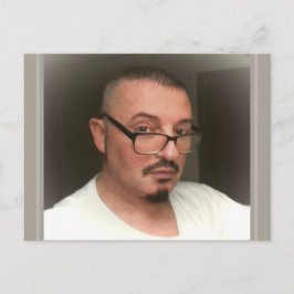 Selfy my age 67 by Mark Edward Westerfield Postkarte