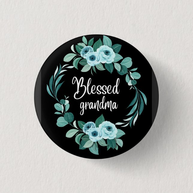 Selig Großmutter Button (Vorderseite)
