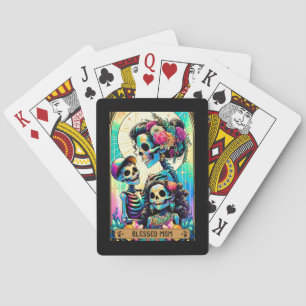 Selig Mama Skelettin Frauen Tarot Poker Karten Spielkarten