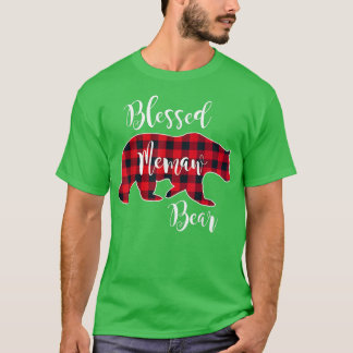 Selig Memaw Bären Red Buffalo Karo Kariert Spaß Gr T-Shirt