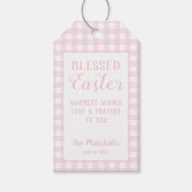 Selig Oaster Baby Pink Gingham Principal Custom