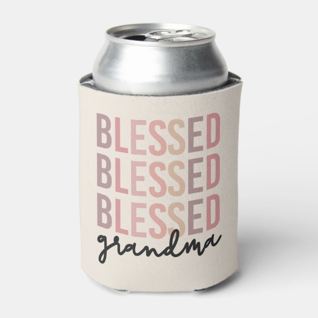 Selig Oma | Geschenke für Oma Dosenkühler (Kanne Vorderseite)