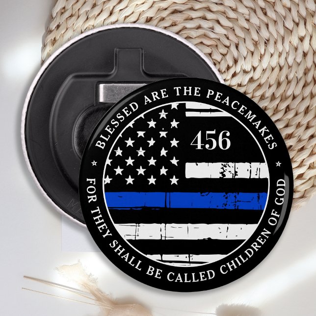 Selig sind die Friedensstifter Personalisierte Pol Flaschenöffner (Von Creator hochgeladen)