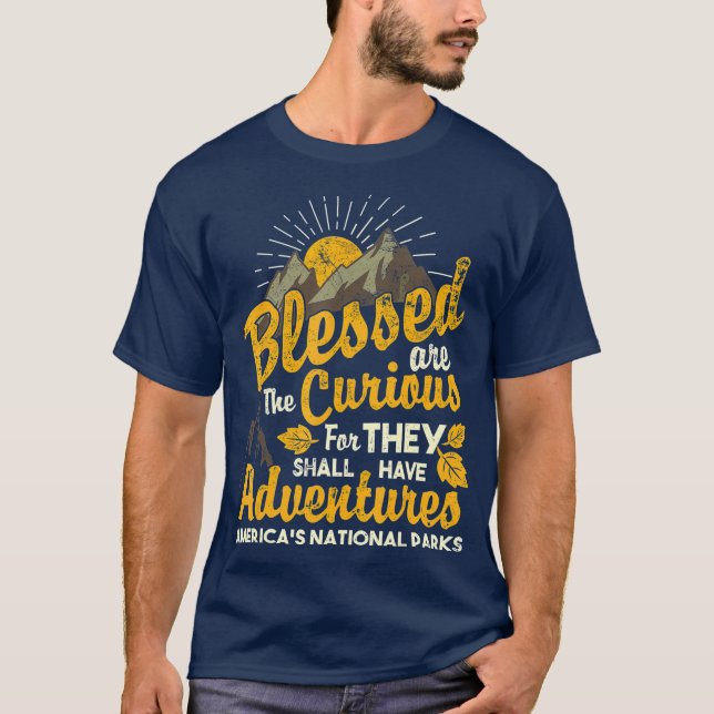 Selig sind die merkwürdigen Nationalparks T-Shirt (Vorderseite)