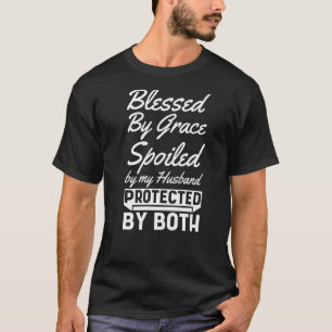 Selig von Grace verwöhnt von meinem Ehemann Couple T-Shirt
