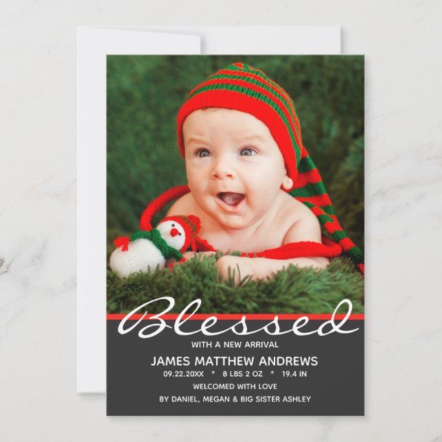 Selig Weihnachtsfeiertag Geburt (Vorderseite)