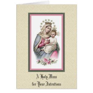 Selige Jungfrau Maria Jesus katholische Messe Opfe