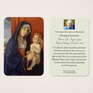 Selige Jungfrau Mary Jesus Beerdigung Gebet