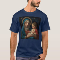 Selige Jungfrau Mary & Jesus Krippe Weihnachten