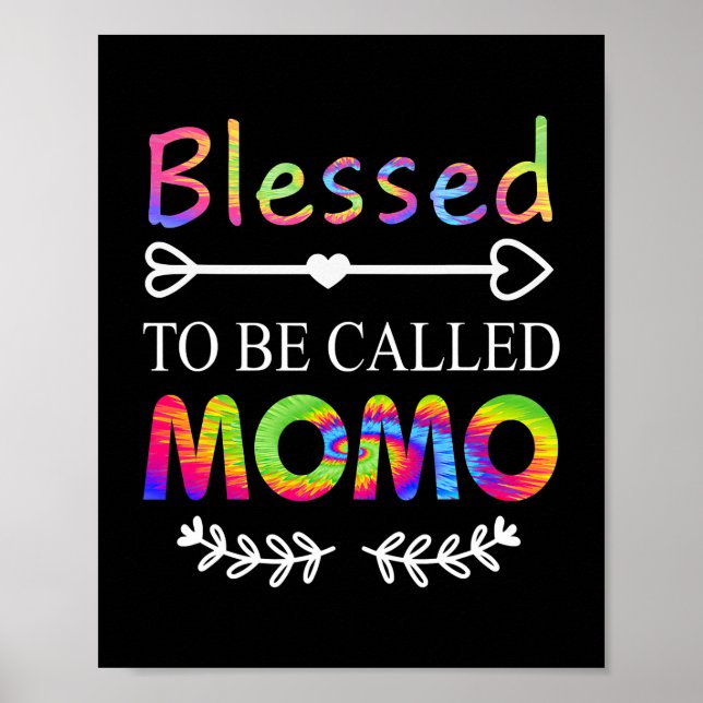 Selige Momo Frauen gesegnet, Momo genannt zu werde Poster (Vorne)