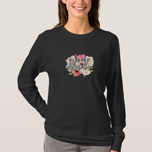 Seligen Abuela Oma Birthday Nana Bday Mütter T-Shirt (Vorderseite)
