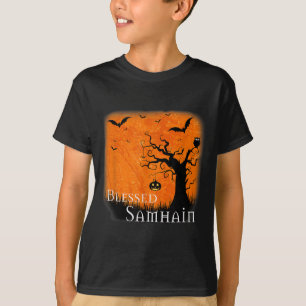 Seligen Samhain Wiccan Celtic Pagan Halloween Witc T-Shirt