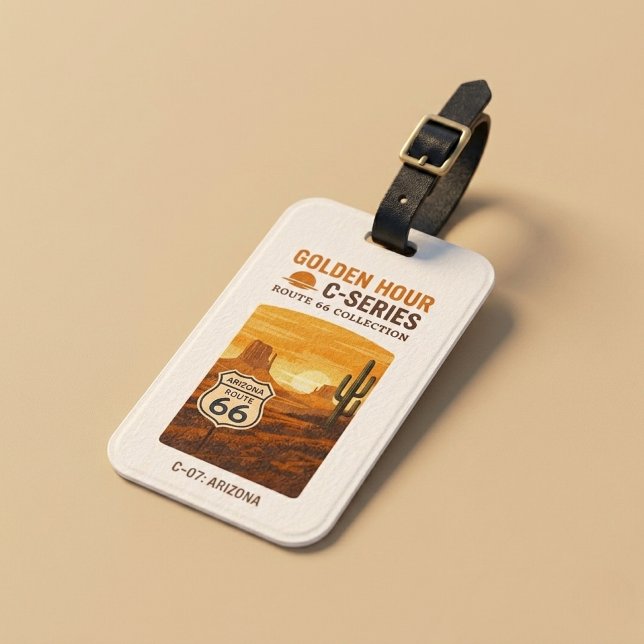 Seligman Centennial Wüstenhügel Reise Gepäckanhänger (Von Creator hochgeladen)