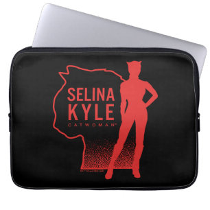 Selina Kyle Catwoman Kontur Logo Laptopschutzhülle