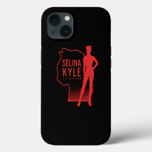 Selina Kyle Catwoman Umrisslogo iPhone Hülle