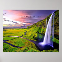 Seljalandsfoss Wasserfälle, Island