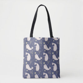 Selkie-Kunstposter | Whimsical-Ozean-Illustration Tasche