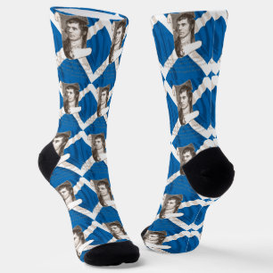Selkirk-Gnade Burns-Nacht und schottisches Saltire Socken