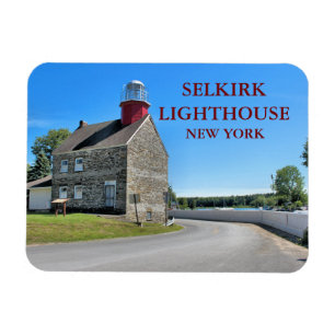 Selkirk Lighthouse, New York Flex Magnet
