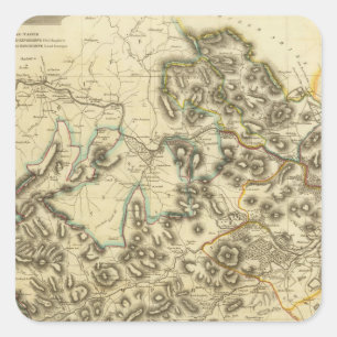 Selkirk Shire Quadratischer Aufkleber