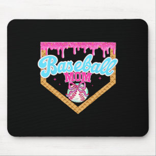 Sell Ice Cream Tropfen Funny Sport Game Day Mama v Mousepad