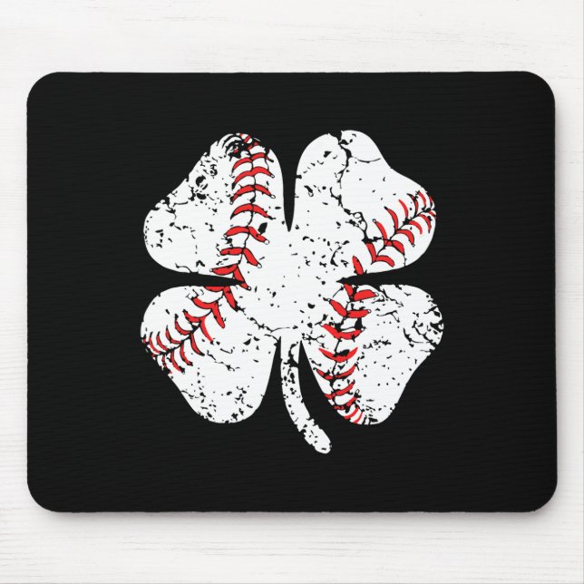 Sell Kleeblatt St Patricks Day Big Brother Teen Bo Mousepad (Vorne)