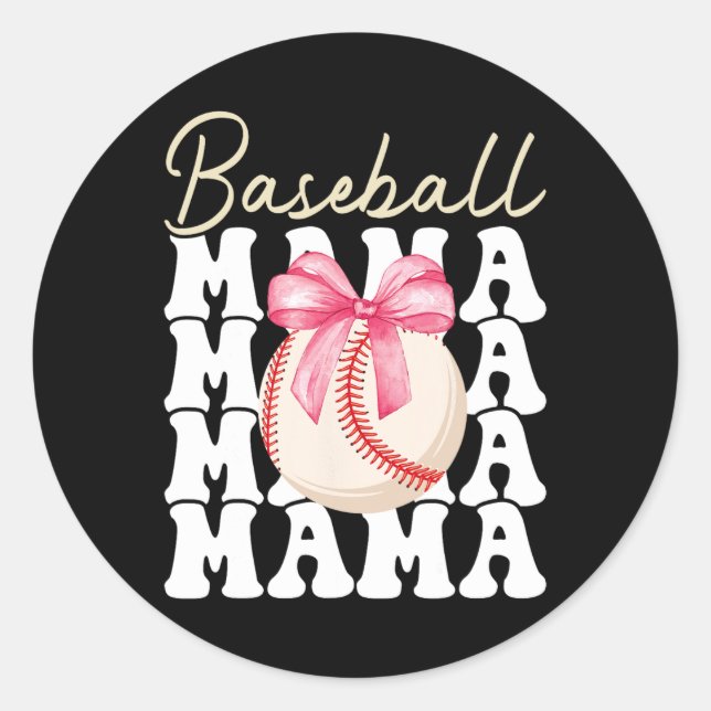 Sell Mama Mother's Day Sell Mama Runder Aufkleber (Vorderseite)
