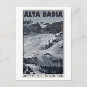 Sella Ronda - Alta Badia Run 20 Postkarte