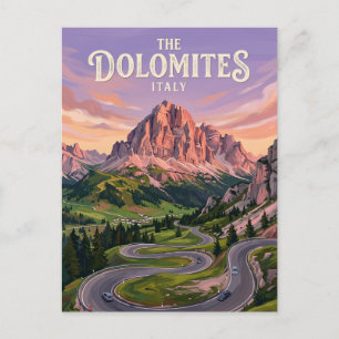 Sella Ronda Italien Postkarte
