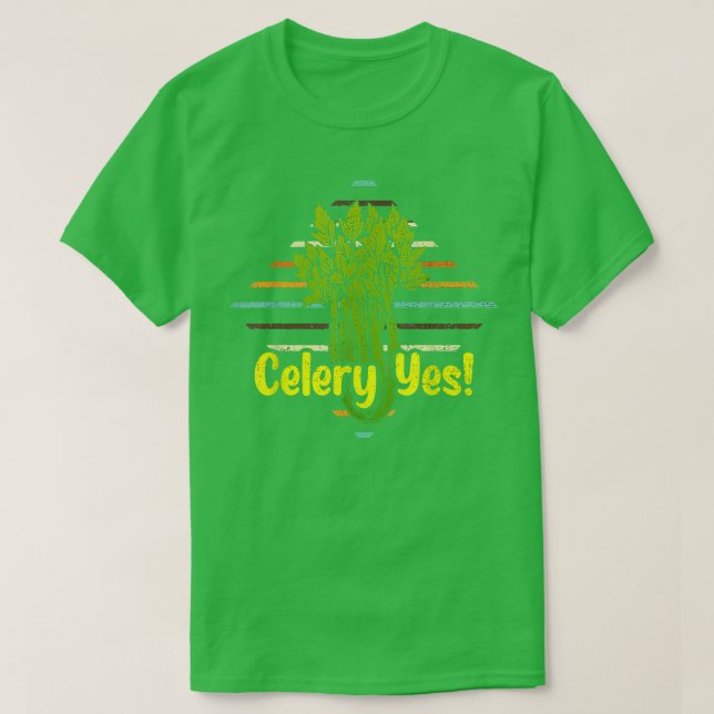 Sellerie Ja Funny Gemüsegärtner 341 T-Shirt (Design vorne)