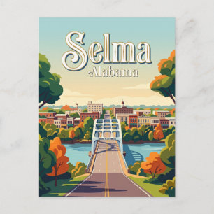 Selma USA Postkarte