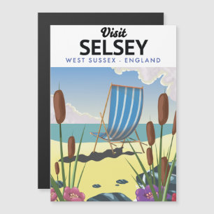 Selsey West Sussex England Magnetkarte