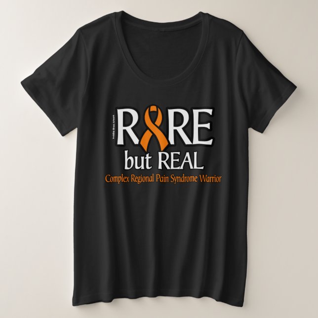 SELTEN, aber WIRKLICH... CRPS Große Größe T-Shirt (Design vorne)