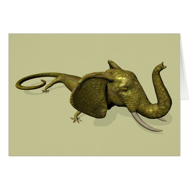 Selten Geckophant (Vorderseite (Horizontal))