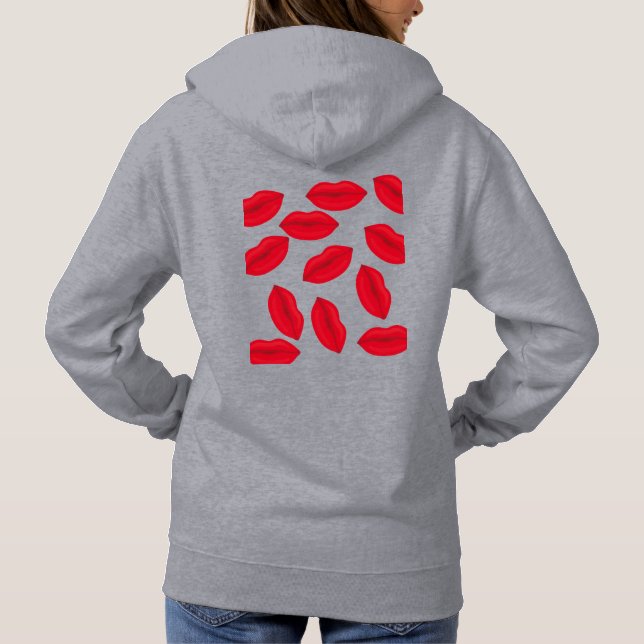 Selten wie Neodymium - Niedlicher Eichhörnchen-Ern Hoodie (Rückseite)
