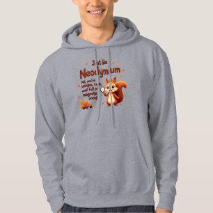 Selten wie Neodymium - Niedlicher Eichhörnchen-Ern Hoodie